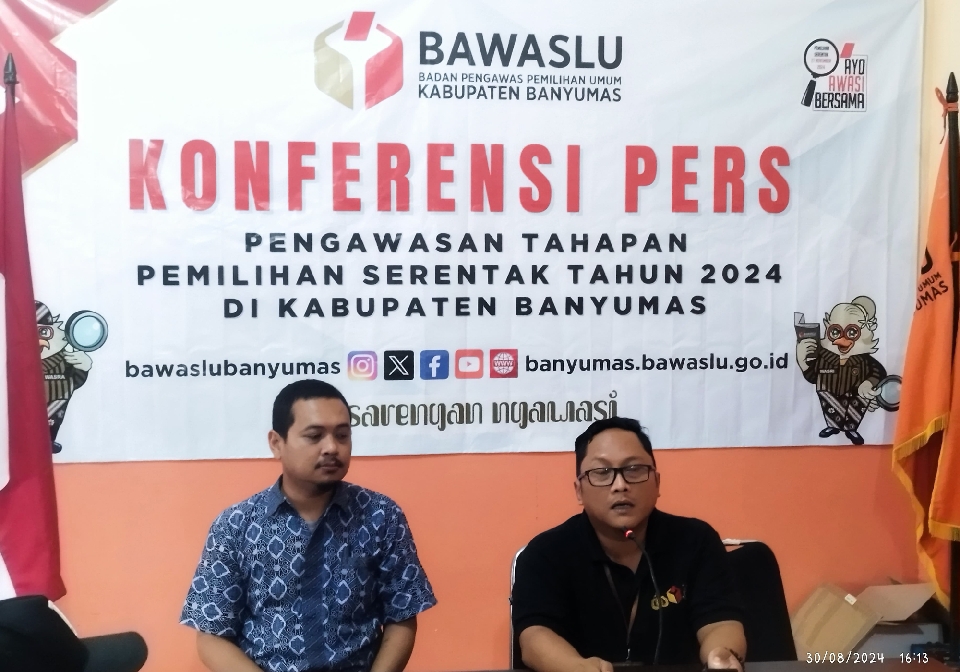 Cegah Sengketa Pilkada, Bawaslu Banyumas Ingatkan KPU Taati Aturan Pendaftaran