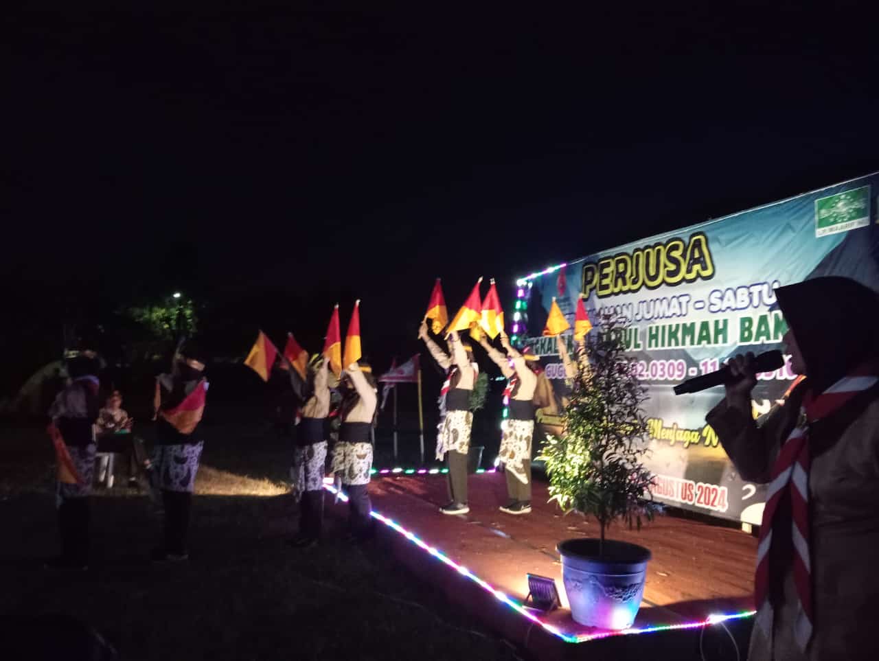 Latih Kemandirian, MI Darul Hikmah Gelar Kemah Perjusa