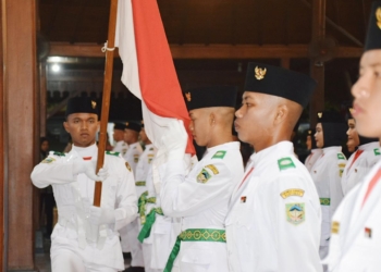Paskibra Banyumas Siap Kibarkan Bendera Merah Putih pada HUT RI ke-79