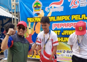 Banyumas Raih 2 Emas, 1 Perak dan 4 Perunggu dalam Ajang Peparpeda Jateng