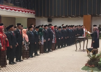 50 Anggota DPRD Banyumas Terpilih Dilantik di Gedung Baru