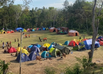 Kemah Bulan Bakti Pramuka Kwarcab Banyumas 2024 Diikuti 35 Kontingen