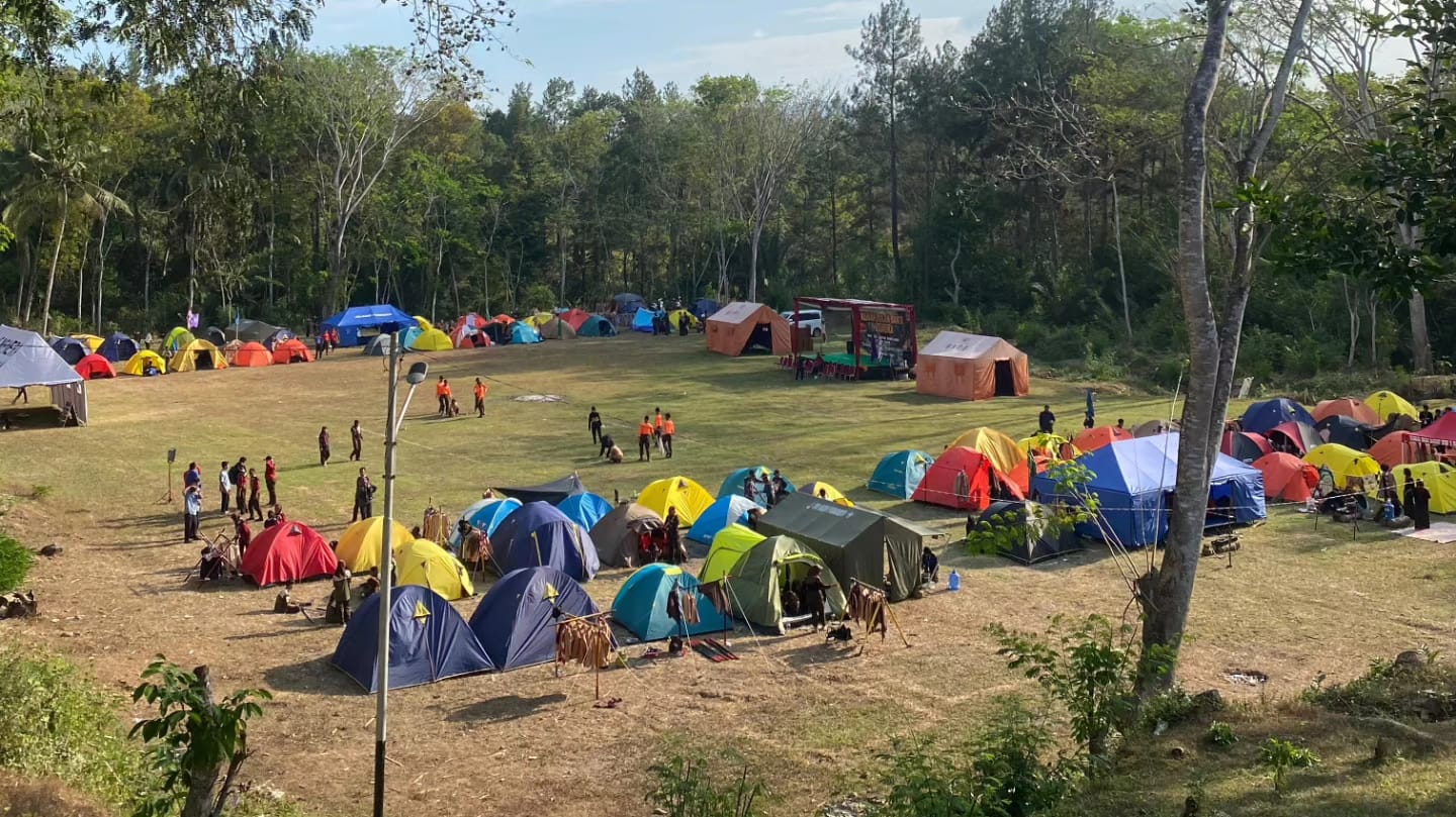 Kemah Bulan Bakti Pramuka Kwarcab Banyumas 2024 Diikuti 35 Kontingen
