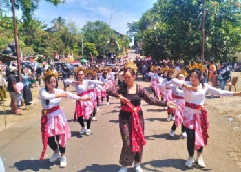 Ragam Potret Peserta Karnaval RW 4 di Desa Cilongok, dari Mobil Hias Unik Hingga Cosplay Anoman