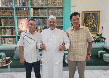 Temui Habib Rizieq, Dasco Gerindra : Silaturahmi Kebangsaan