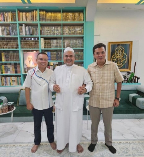 Temui Habib Rizieq, Dasco Gerindra : Silaturahmi Kebangsaan