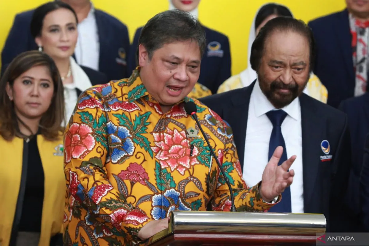 Surya Paloh Hormati Keputusan Airlangga Hartarto Mundur dari Jabatan Ketum Partai Golkar