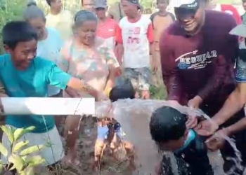 Warga Tiga Desa di Kecamatan Rawalo Akirnya Bisa Menikmati Air Sungai Serayu