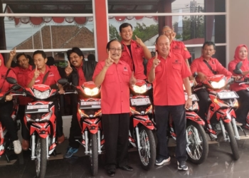 27 PAC PDIP Dapat Inventaris Sepeda Motor, Diminta untuk Lebih Aktif Melaksanakan Tugas-tugas Partai