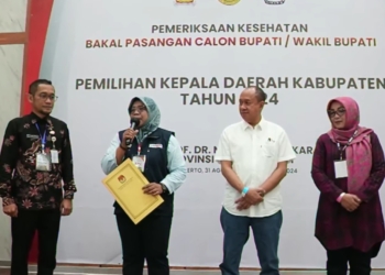 Hasil Tes Kesehatan Paslon Disampaikan Bersama Pengumuman Hasil Verifikasi Persyaratan Administrasi