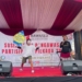 Sosialisasi Pengawasan, Bawaslu Ajak Senam Warga Ajibarang