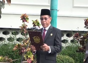 Ketua DPRD Banyumas Subagyo Bacakan Ikrar Pada Upacara Hari Kesaktian Pancasila