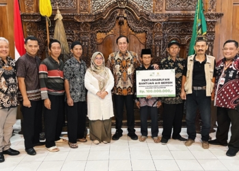 Baznas Banyumas Bantu Sumber Air Bersih untuk Warga Pliken Langgongsari Cilongok