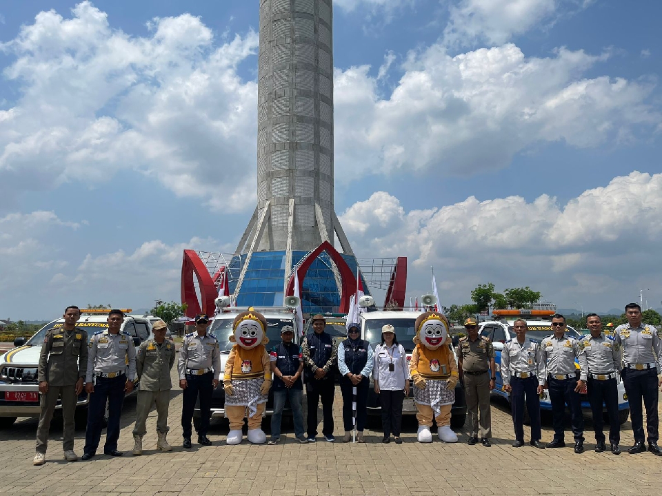 Gelar Kirab Pilkada 2024, KPU Ajak si Babas ke Seluruh Penjuru Banyumas