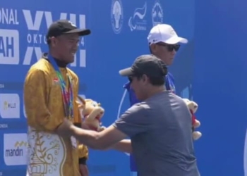 Lutfi Afandi Raih Medali Emas di Peparnas 2024