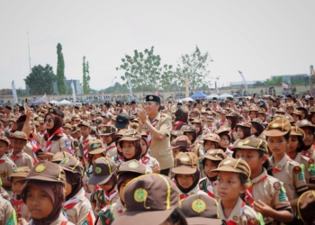 16.901 Pramuka Banyumas Dilantik Jadi Pramuka Garuda