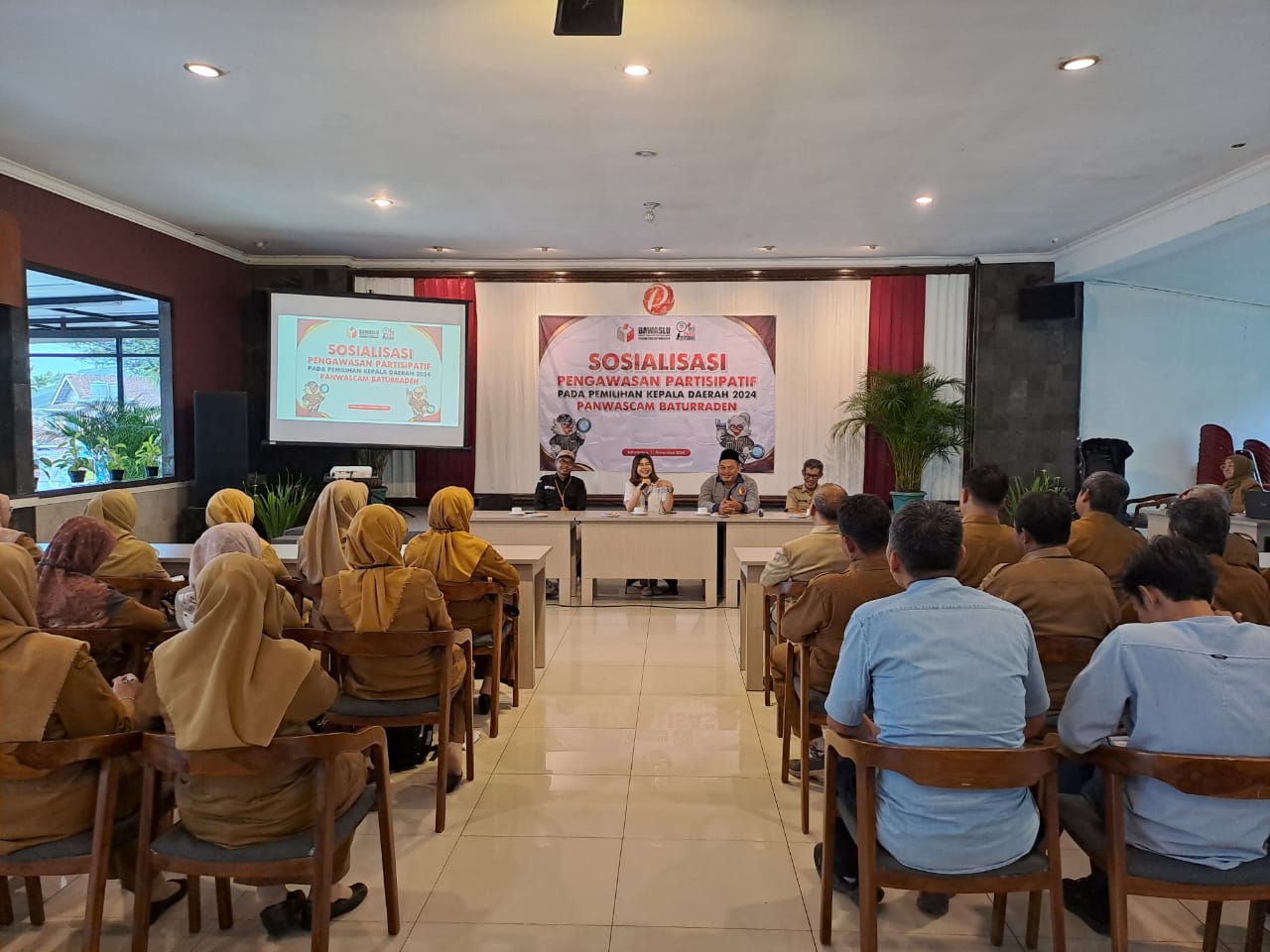 ASN di Baturaden Siap Menjadi Pengawas Partisipatif