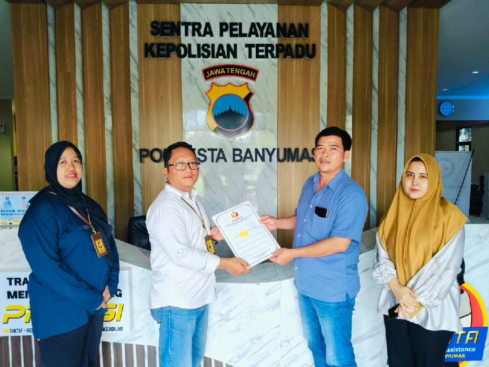 Bawaslu Banyumas Serahkan Kasus Dugaan Pelanggaran ITE Oleh Kades Kasegeran ke Polresta