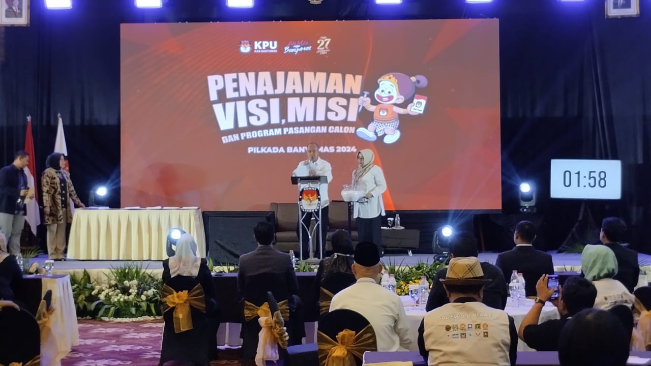 Sadewo-Lintarti Siap Mewujudkan Banyumas yang Lebih Produktif, Adil, dan Sejahtera.