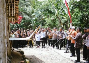 Pemkab Banyumas Launching Program RTLH dan Pembangunan Rumah Sederhana Sehat