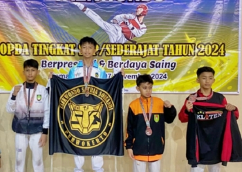 Profil Keefe, Taekwondoin Tuna Rungu Peraih Medali Emas Kompetisi Popda SD dan SMP Taekwondo Jateng