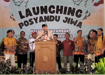 Jumlah ODGJ Meningkat, Pj Bupati Banyumas Launching Posyandu Jiwa di Kecamatan Tambak