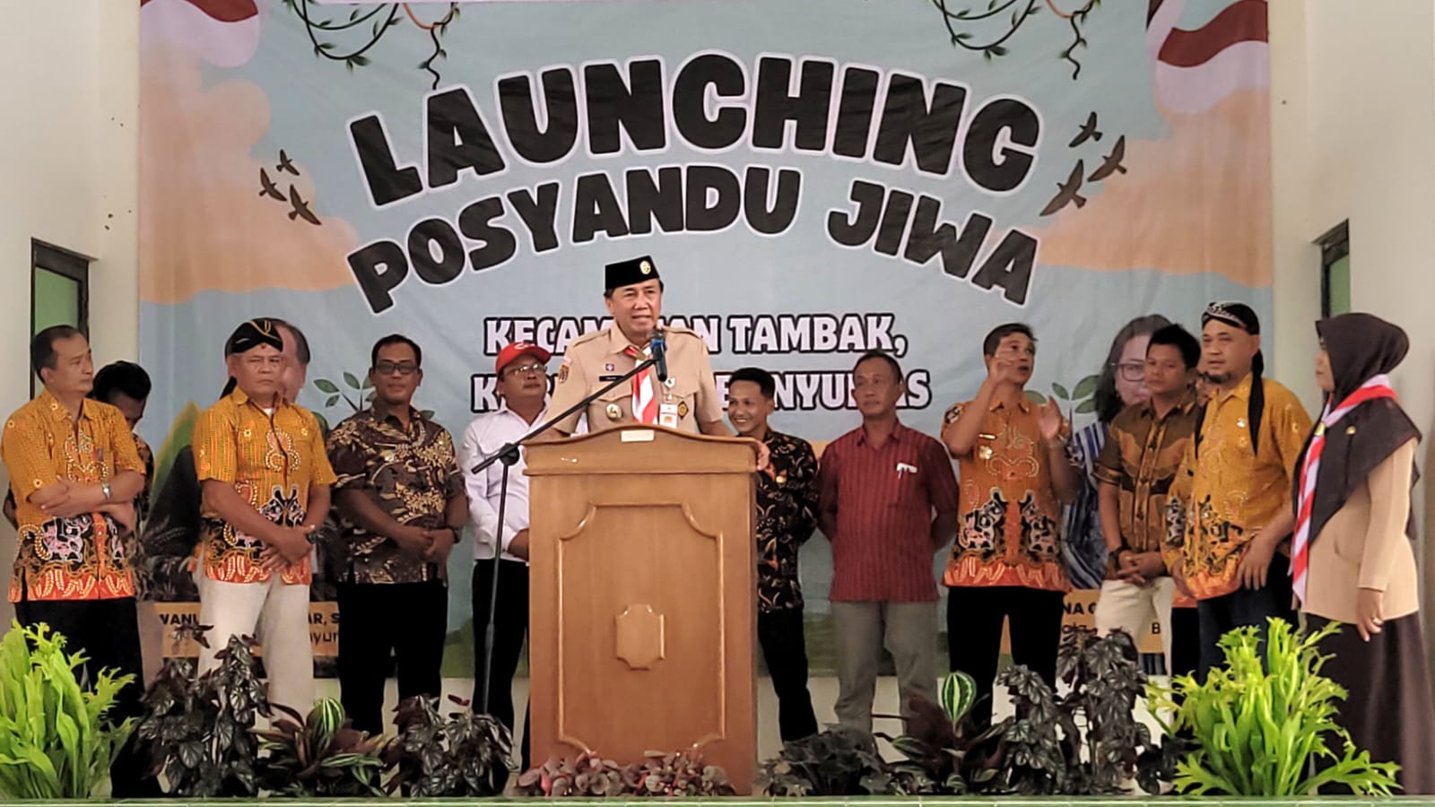 Jumlah ODGJ Meningkat, Pj Bupati Banyumas Launching Posyandu Jiwa di Kecamatan Tambak