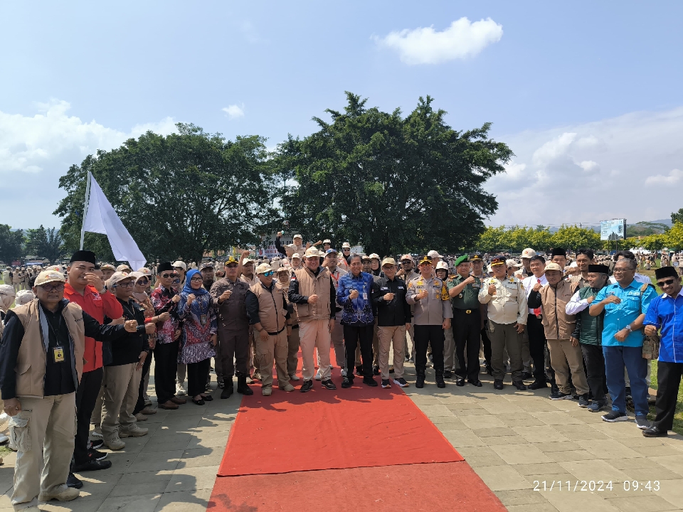 Bawaslu Banyumas Gelar Apel Siaga, Libatkan 3.276 Pengawas