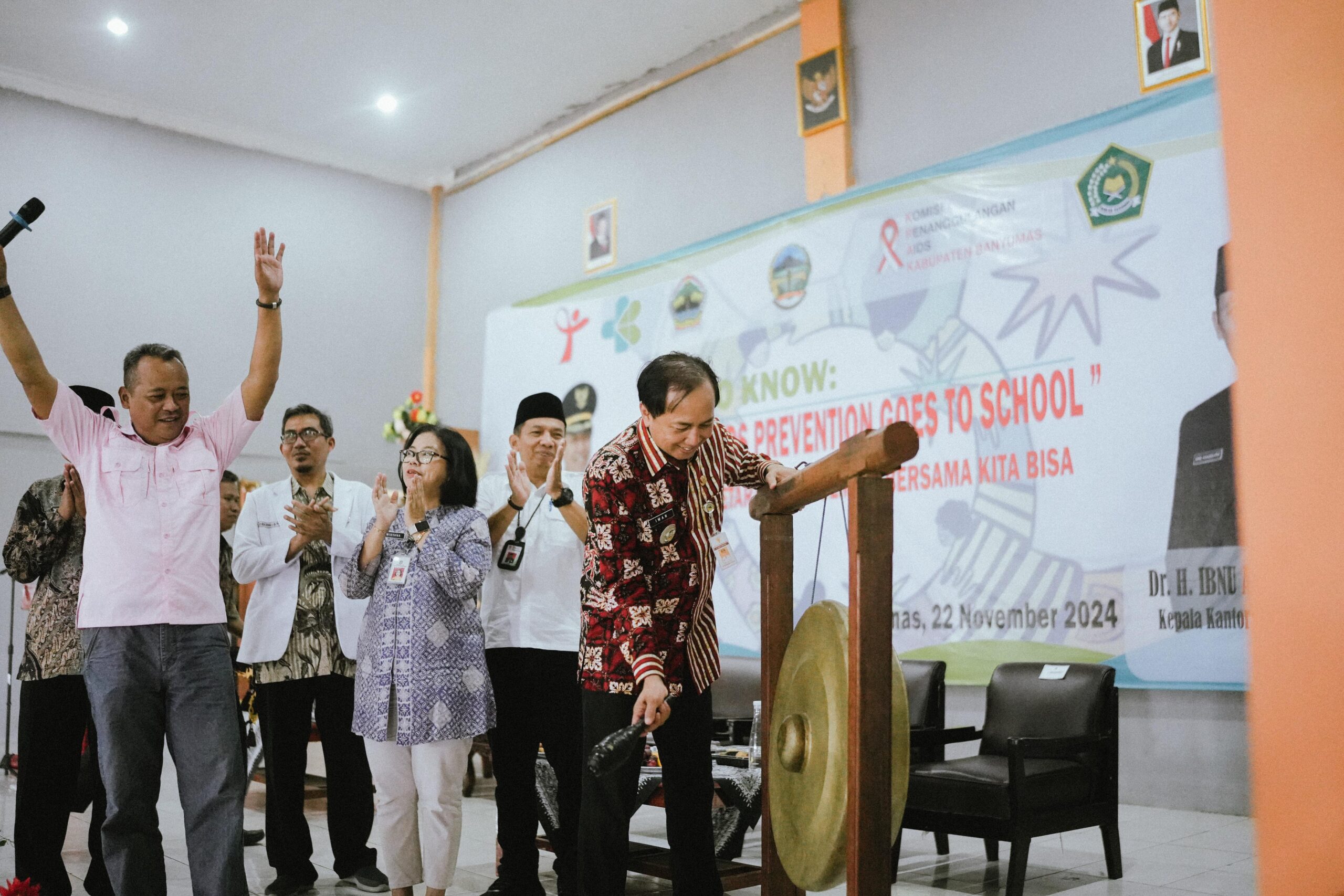 KPA Banyumas Sosialisasikan Penanggulangan HIV AIDS Kepada Pelajar Dibawah Naungan Kemenag