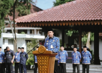 Pimpin Upacara HUT KORPRI, Pj Bupati Iwanuddin Sampaikan 7 Pesan, Apa Saja?