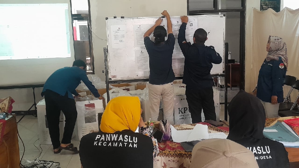 PPK Gelar Rapat Pleno Rekapitulasi Penghitungan Suara Pilkada Serentak 2024