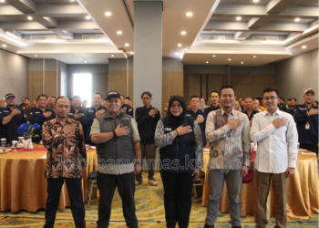 Samakan Persepsi dan Mitigasi Terkait Hitung Pungut Suara, KPU Banyumas Gelar Rakor Terpadu Bersama Bawaslu