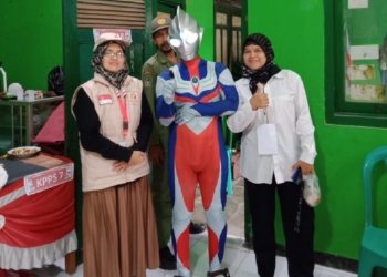 Ternyata Ada ‘Ultraman’ Nyoblos di Pilkada Banyumas 2024