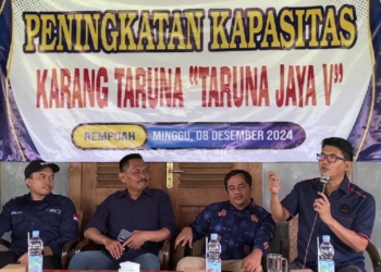 Tingkatkan Kemampuan SDM, Karang Taruna Rempoah Ikuti Pelatihan Peningkatan Kapasitas