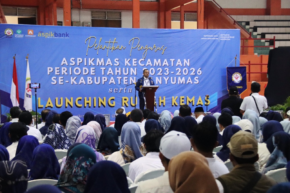 Pengurus Aspikmas Kecamatan se-Kabupaten Banyumas Resmi Dilantik