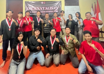 GMNI Fakultas Hukum Unwiku Purwokerto Berkomitmen Ciptakan Intelektualitas Kader