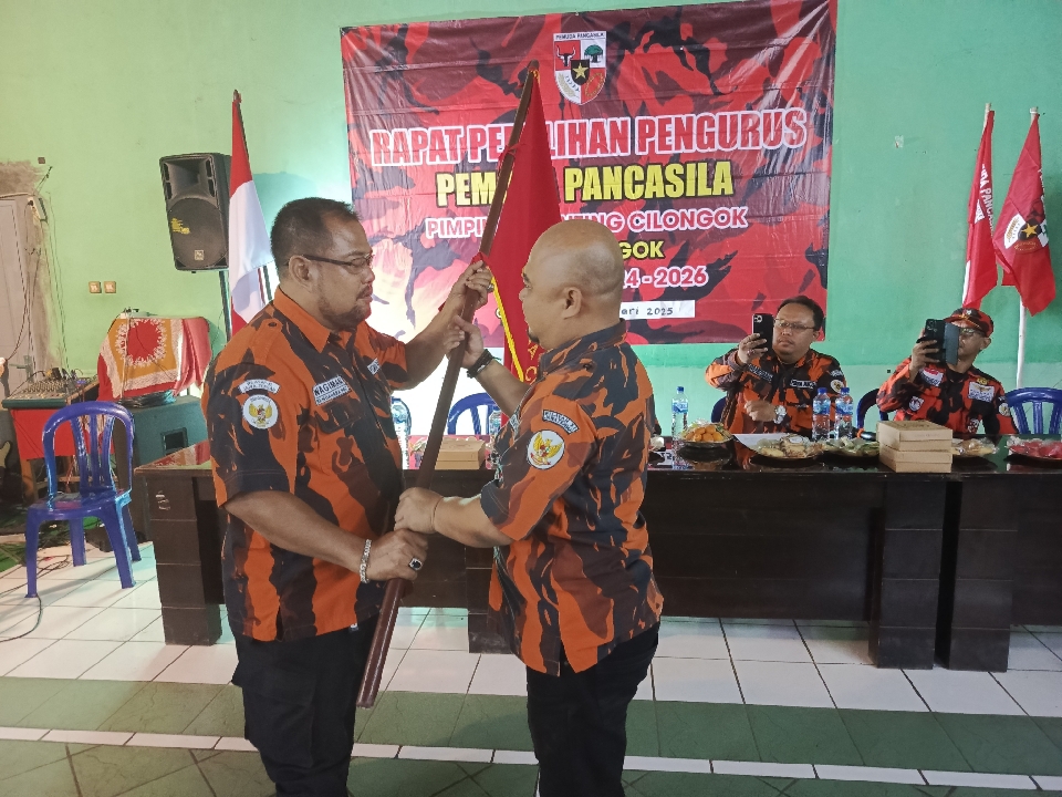 Bung Edi Gombloh Kembali Pimpin Ranting PP Desa Cilongok Masa Bakti 2024-2026