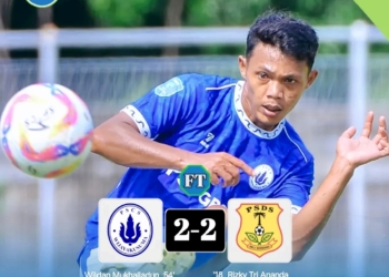 Laga Perdana PSDS di Babak Playoff Degradasi PNM Liga Nusantara: Harus Puas Berbagi angka dengan PSCS