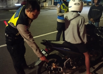 Sat Lantas Polresta Banyumas Tindak Pelanggar, Mayoritas Pelajar