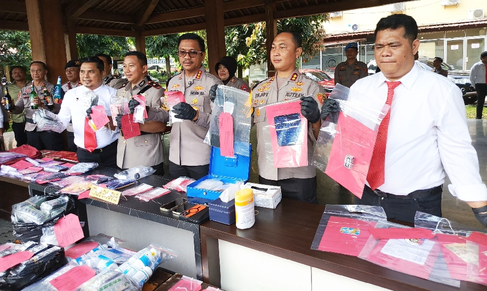 Jelang Ramadhan, Polresta Banyumas Gencarkan Pemberantasan Miras, Judi, Narkoba, dan Premanisme