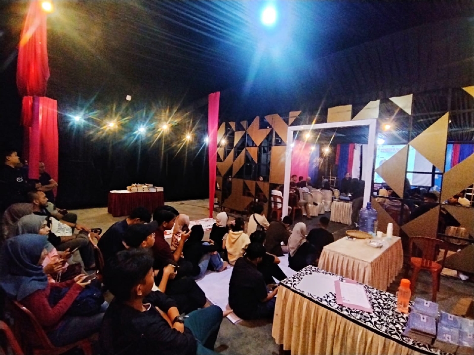 Acara 'Nonton & Ngobrol Bareng Filmmaker'.