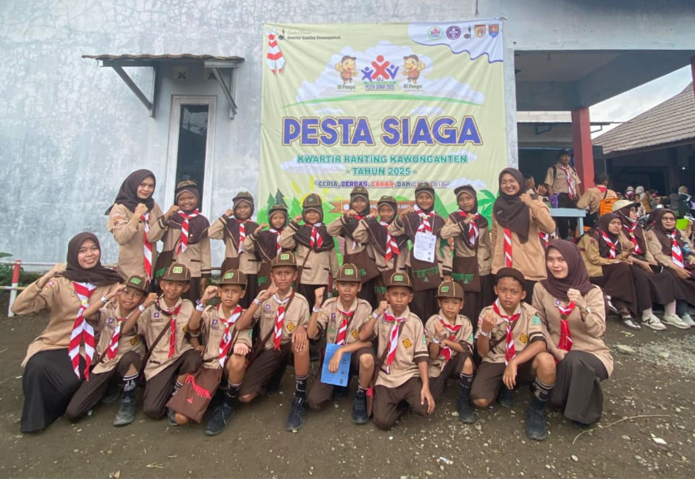 SD Negeri Bojong 5 Kawunganten Raih Prestasi Gemilang di Pesta Siaga Kwartir Ranting Kawunganten 2025