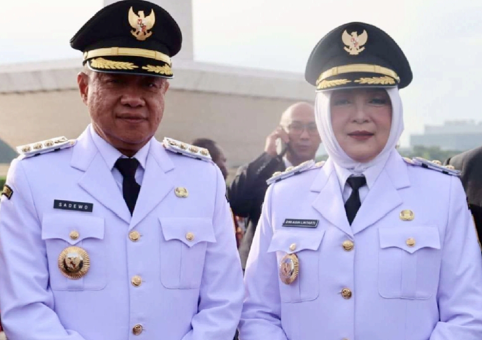 Bupati dan Wakil Bupati Banyumas Salat Id di Alun-alun Purwokerto, Dilanjutkan dengan Open House di Pendopo Si Panji