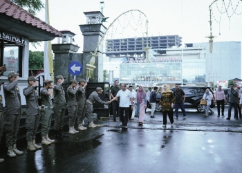 Bupati dan Wakil Bupati Banyumas Disambut Hangat di Pendopo Si Panji