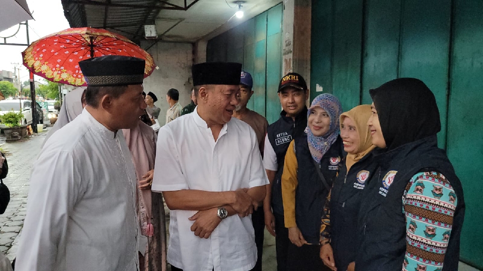 Bupati dan Wakil Bupati Banyumas Tinjau Bazar Ramadhan Aspikmas Sumpiuh