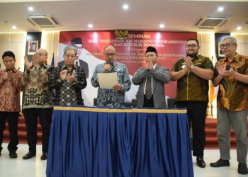 Bupati se-Barlingmascakeb Tandatangani Naskah Deklarasi Pengusulan Margono sebagai Pahlawan Nasional