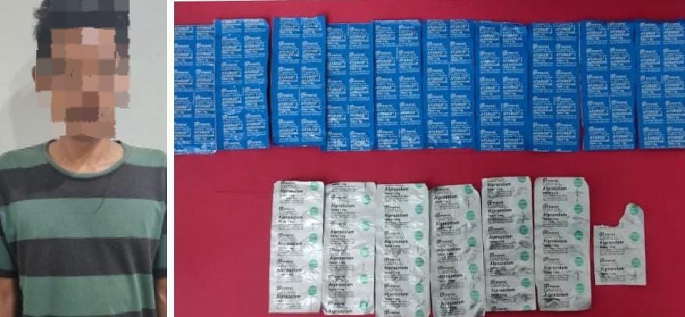Pengedar 165 Butir Obat Psikotropika Diciduk Polresta Banyumas