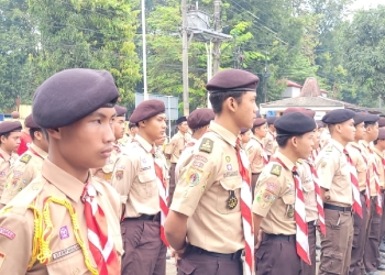 Pramuka Banyumas Siagakan 1.051 Anggota pada Aksi Karya Bakti Lebaran 2025