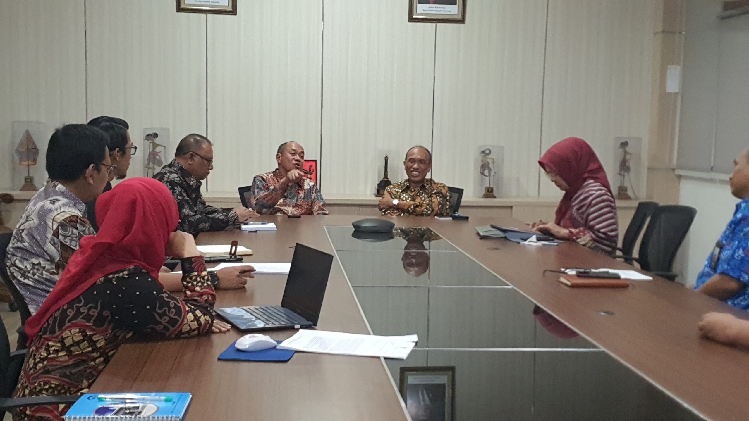 Bupati Banyumas Audiensi dengan BPKP Jateng, Percepat Pemanfaatan Aset Kebondalem