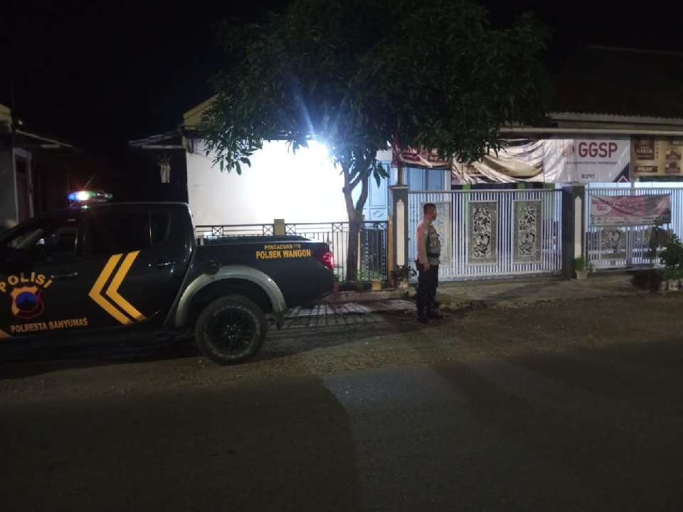 Cegah Gangguan Kamtibmas, Polsek Wangon Tingkatkan Patroli di Pemukiman Kosong